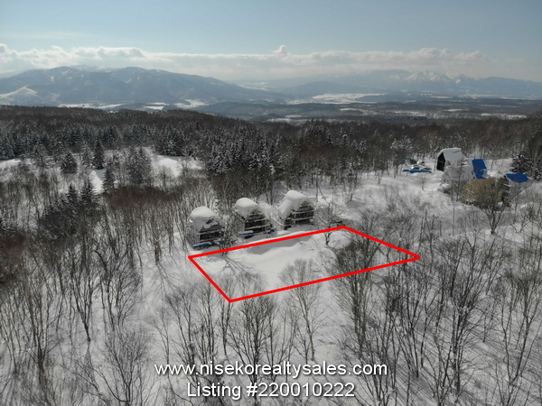 Property looking in a southerly direction to Rankoshi Town.