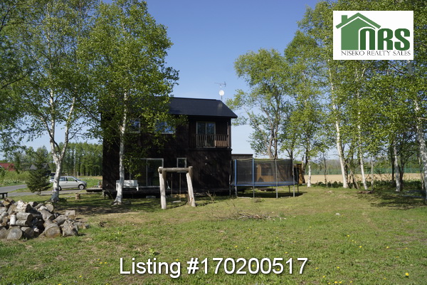 Looking north west from edge of block