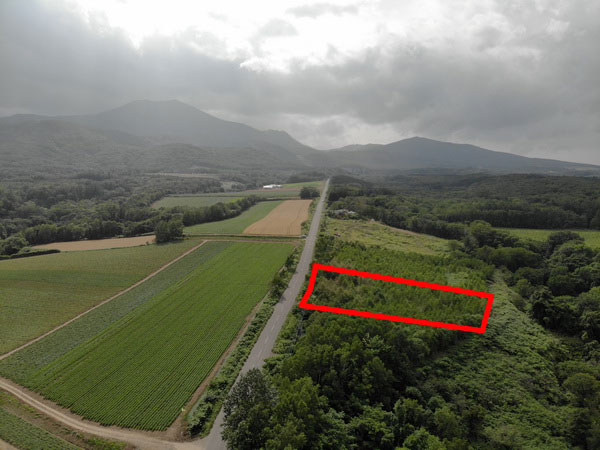 Looking across block to Niseko Annupuri and Hanazono Ski Resort in a westerly direction.