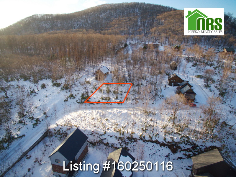 Looking North west from above route 343 into sub-division.