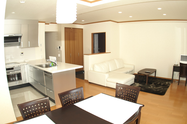 Kitchen Living and Entry