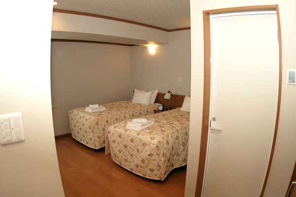 Master bedroom and ensuite entry.